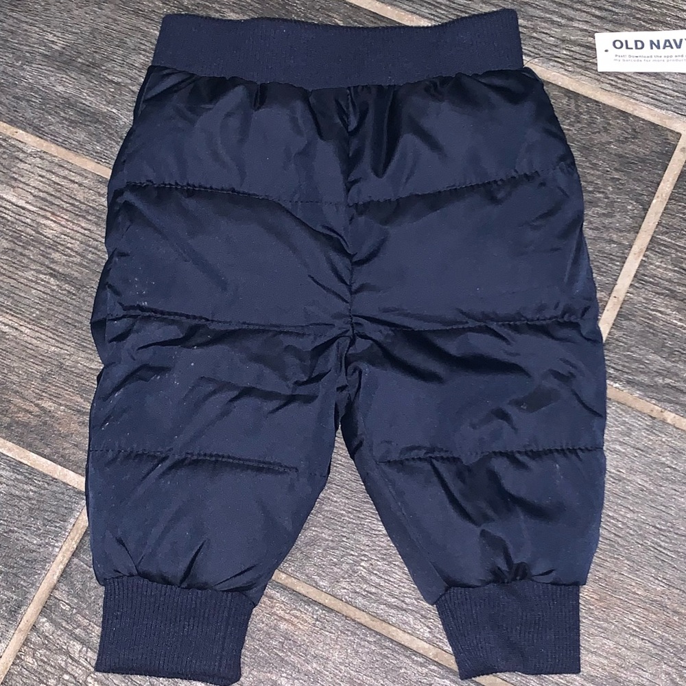 NEW! Old Navy Baby boy Navy Blue Pull On Snow Pants